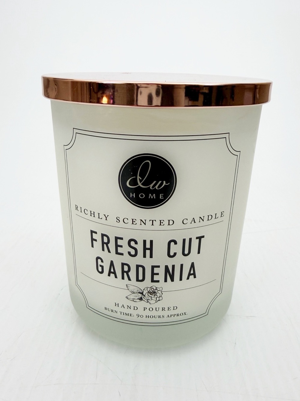 DW Home Fresh Cut Gardenia Richly Scented Jar Candle Large 26.2 Oz